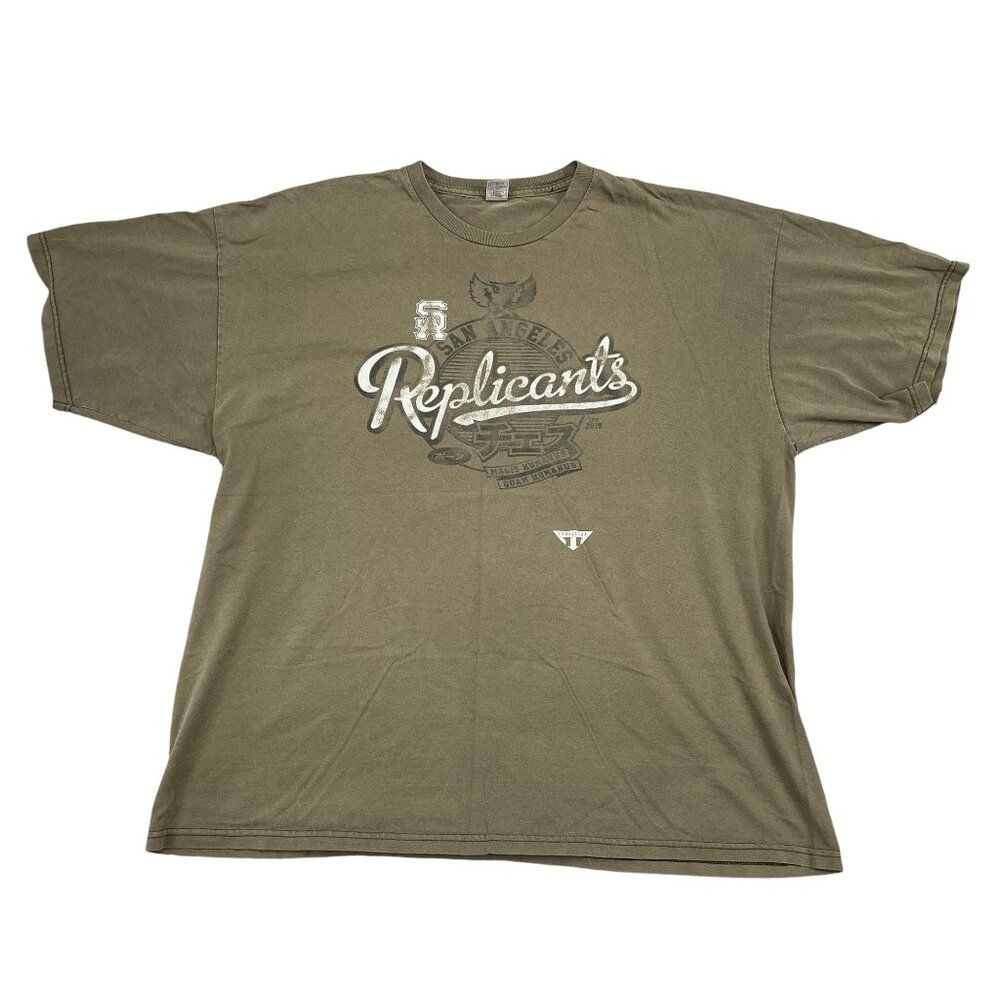 San Angeles Replicants Blade Runner Green T-Shirt Sz XXL